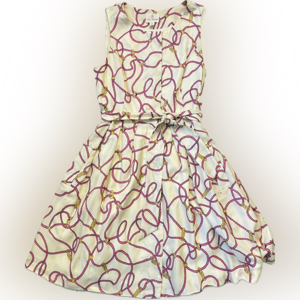 JB by Julie Brown Size 4 Rope Print Mariella Dress